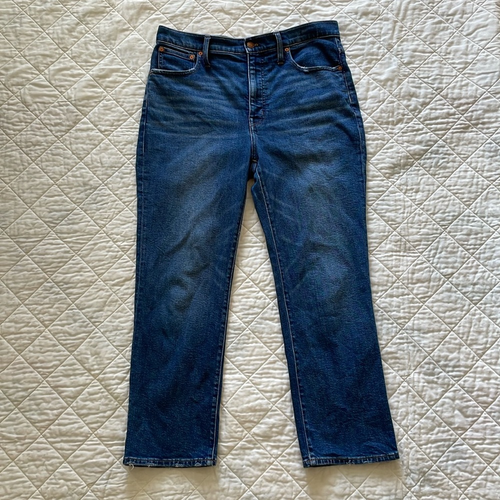 Madewell Slim Demi Boot Jeans